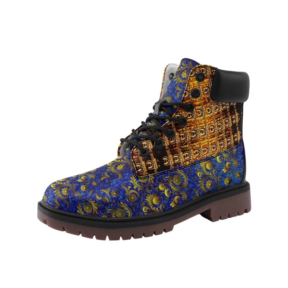 FullbreedCustom Lightweight Microfiber Leather Chukka Boots